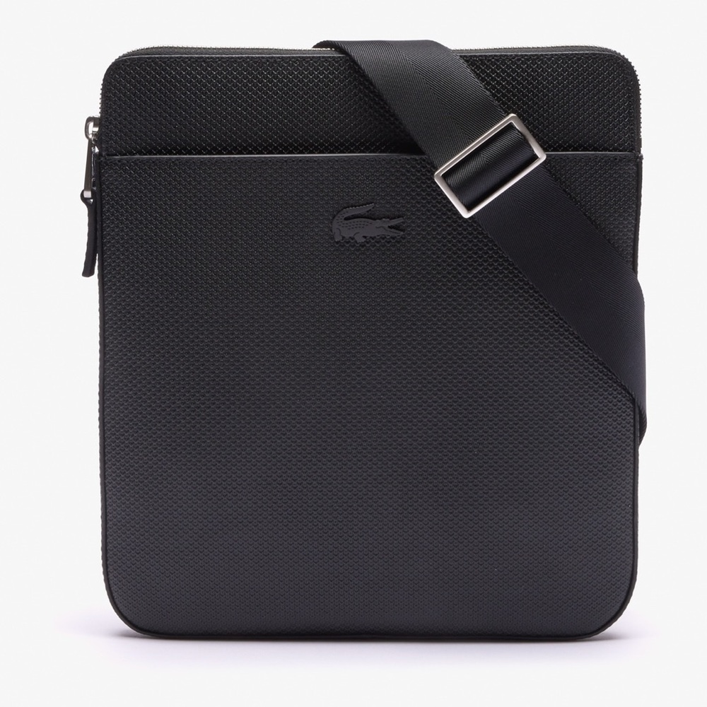 Lacoste Chantaco Leather Shoulder Bag